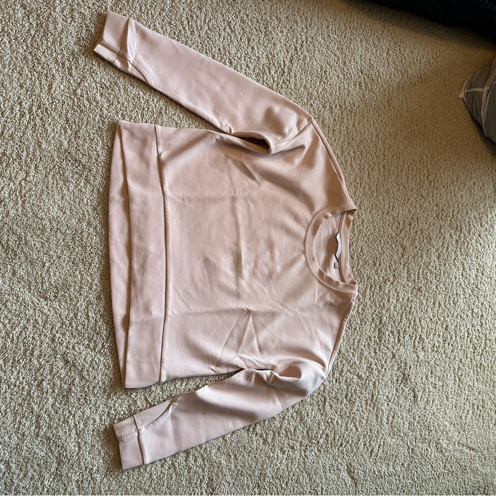 Athleta Light Pink Sweatshirt